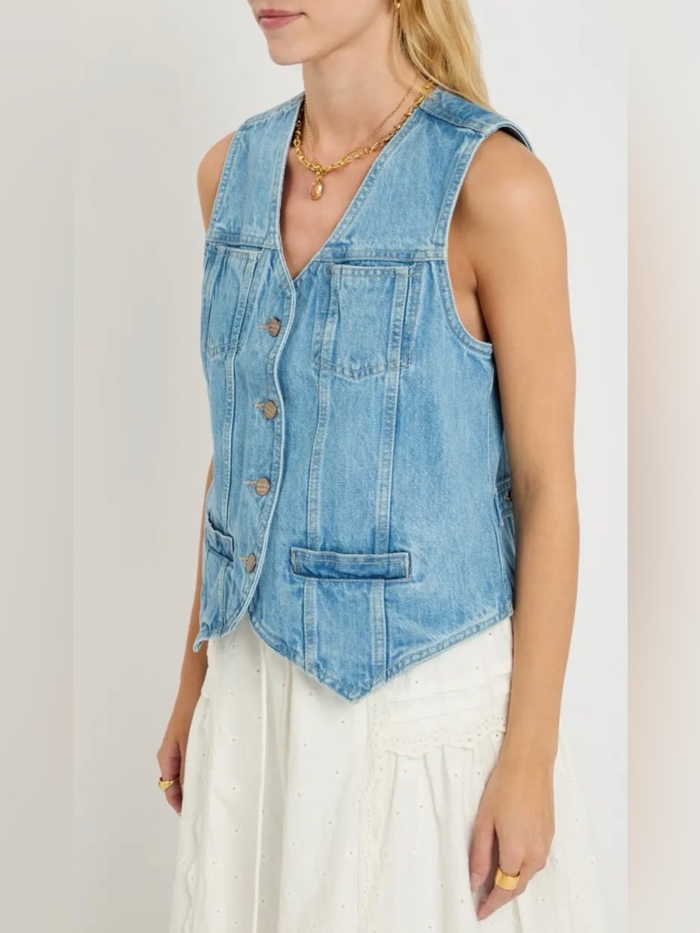 Damson Madder Helly Denim Vest